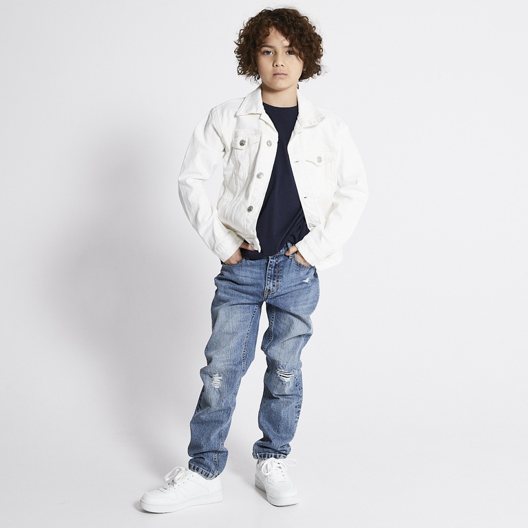 Denimjakke "Borrow star" 